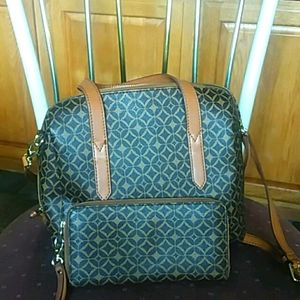 Fossil bag and wallet